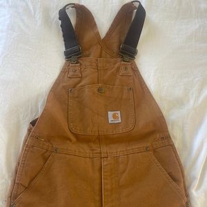Carhartt kids overalls size 10